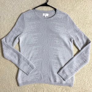 Lou & Grey Wool light gray sweater size M